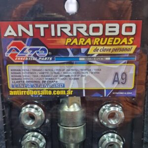 TUERCA ANTIRROBO °ALTO° A9