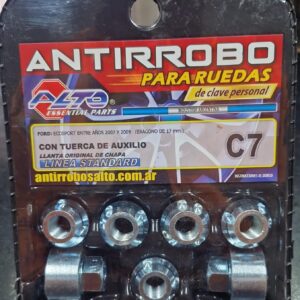 TUERCA ANTIROBO (2007-2009) C/AUXILIO