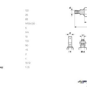 BUJIA DE PRE Y POST CALENTAMIENTO COBALTO*HC135