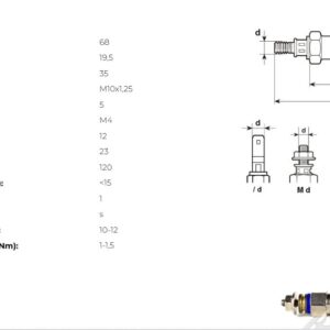 BUJIA DE PRE Y POST CALENTAMIENTO COBALTO*HC187