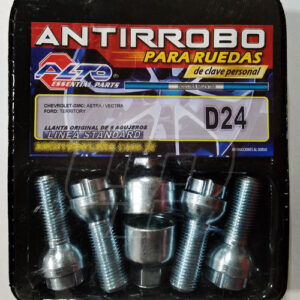 TUERCAS Y BULONES ANTIRROBO D24