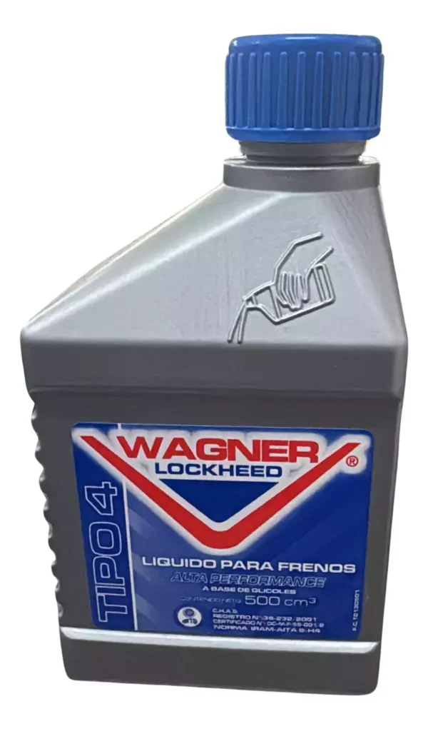 LIQUIDO DE FRENO TIPO 4 500CC - Imagen 1