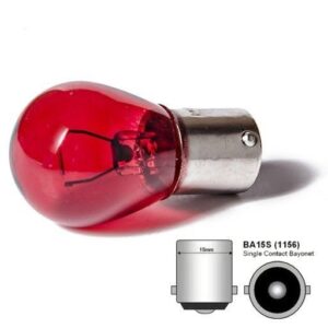 LAMPARA STOP GIRO UN FILAMENTO ROJA 1141 - 7532