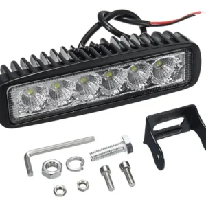 FARO DE LED RECTANGULAR 6 LED unidad 18 w