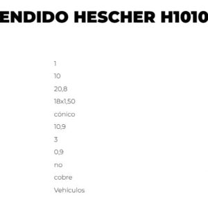 BUJIAS HESCHER CHISPA FORD = F14YC