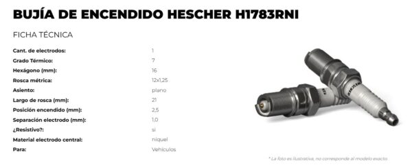 BUJIA DE ENCENDIDO VW FOX GOLF POLO T CROSS VIRTUS - Imagen 1