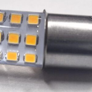 LAMPARA DE LED 1141 AMBAR P DESPLAZADA SILICONADA