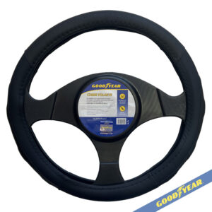 CUBRE VOLANTE GOODYEAR PICADO NEGRO